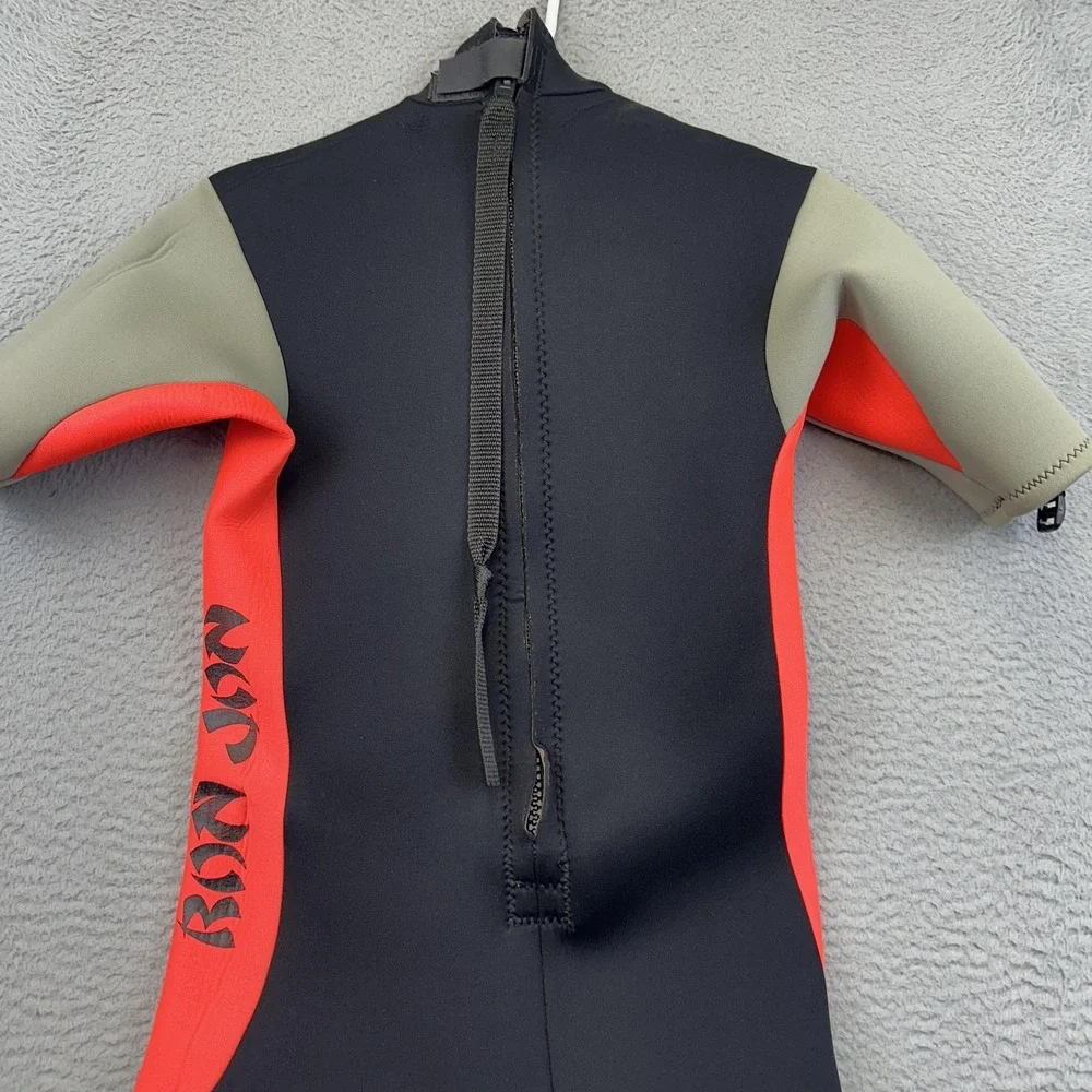 Vintage‎ Ron Jon Surf Cruiser Wetsuit Juniors 16 Short Sleeve USA 90s Surf Swim